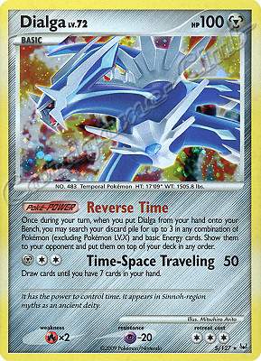 005 / 127 Dialga LV.72 rara foil (EN) -NEAR MINT-