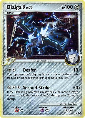 007 / 127 Dialga SP LV.79 rara foil (EN) -NEAR MINT-