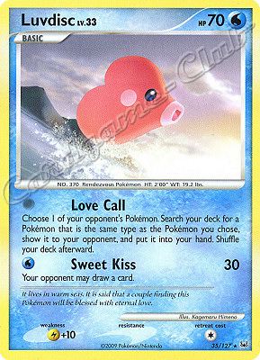 035 / 127 Luvdisc LV.33 rara (EN) -NEAR MINT-