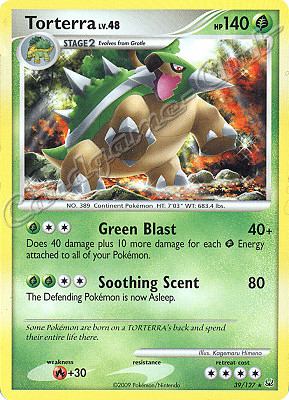 039 / 127 Torterra LV.48 rara (EN) -NEAR MINT-
