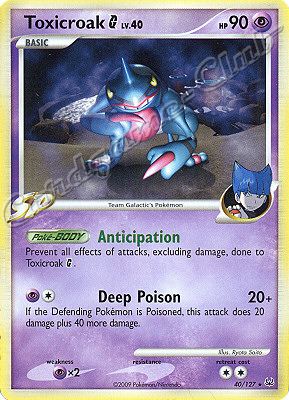 040 / 127 Toxicroack SP LV.40 rara (EN) -NEAR MINT-