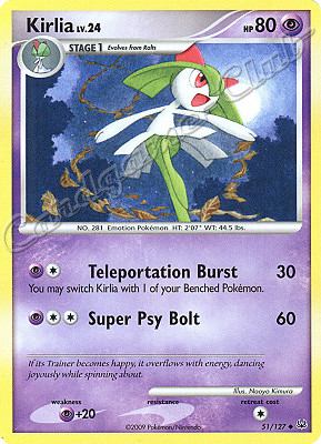 051 / 127 Kirlia LV.24 non comune (EN) -NEAR MINT-