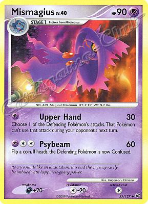 055 / 127 Mismagius LV.40 non comune (EN) -NEAR MINT-
