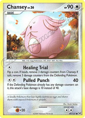 069 / 127 Chansey LV.26 comune (EN) -NEAR MINT-