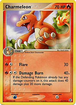 031 / 112 Charmeleon non comune (EN) -NEAR MINT-