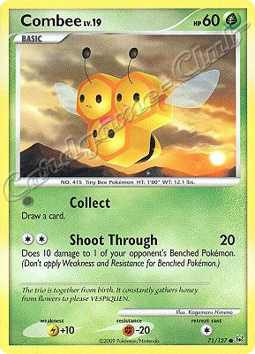 071 / 127 Combee LV.19 comune (EN) -NEAR MINT-