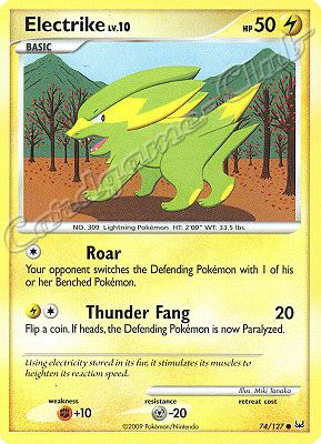 074 / 127 Electrike LV.10 comune (EN) -NEAR MINT-