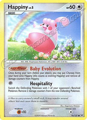 076 / 127 Happiny LV.5 comune (EN) -NEAR MINT-