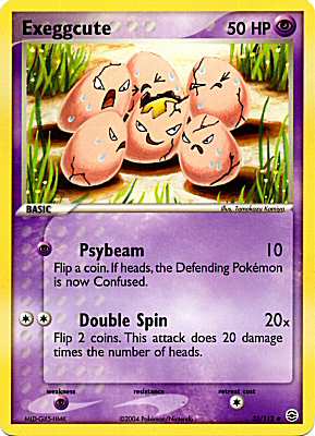 033 / 112 Exeggcute non comune (EN) -NEAR MINT-