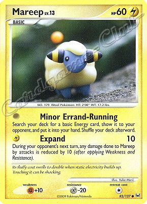 082 / 127 Mareep LV.13 comune (EN) -NEAR MINT-