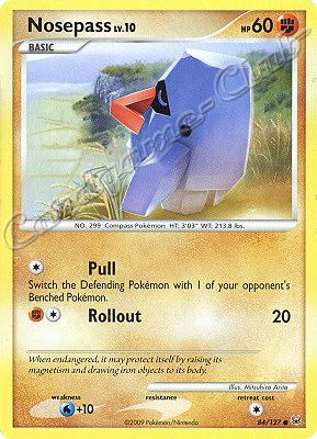 084 / 127 Nosepass LV.10 comune (EN) -NEAR MINT-