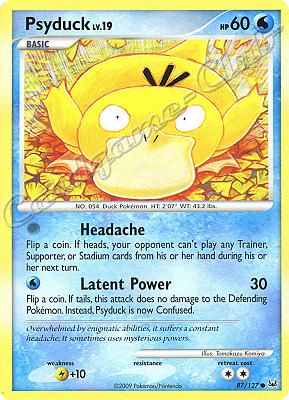 087 / 127 Psyduck LV.19 comune (EN) -NEAR MINT-