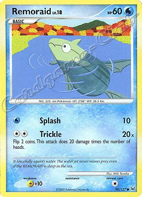 090 / 127 Remoraid LV.18 comune (EN) -NEAR MINT-