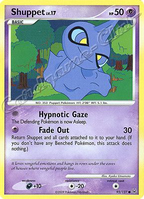 092 / 127 Shuppet LV.17 comune (EN) -NEAR MINT-
