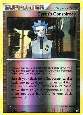 105 / 127 Cyrus's Conspiracy non comune foil reverse (EN) -NEAR MINT-