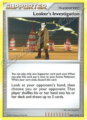 109 / 127 Looker's Investigation non comune (EN) -NEAR MINT-