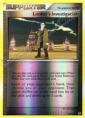 109 / 127 Looker's Investigation non comune foil reverse (EN) -NEAR MINT-