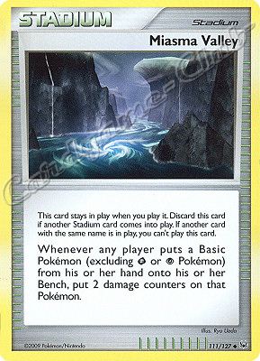111 / 127 Miasma Valley non comune (EN) -NEAR MINT-