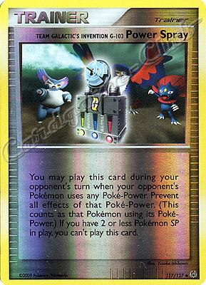 117 / 127 Team Galactic's Invention G-103 Power Spray non comune foil reverse (EN) -NEAR MINT-