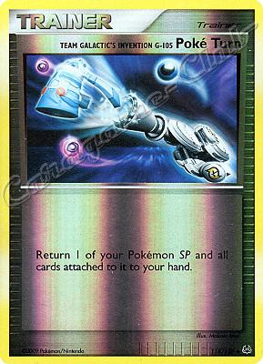 118 / 127 Team Galactic's Invention G-105 Poke' Turn non comune foil reverse (EN) -NEAR MINT-