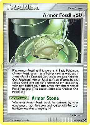 119 / 127 Armor Fossil HP 50 comune (EN) -NEAR MINT-