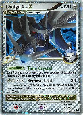 122 / 127 Dialga SP LV.X rara livello X foil (EN) -NEAR MINT-