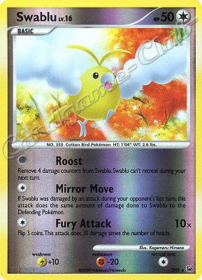 SH5 Swablu LV.16 rara foil reverse (EN) -NEAR MINT-