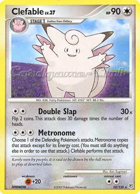 022 / 130 Clefable Lv.37 rara (EN) -NEAR MINT-