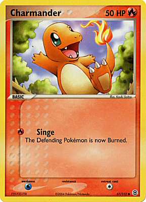 057 / 112 Charmander comune (EN) -NEAR MINT-