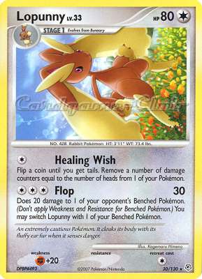 030 / 130 Lopunny Lv.33 rara (EN) -NEAR MINT-