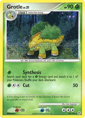 049 / 130 Grotle Lv.21 non comune (EN) -NEAR MINT-