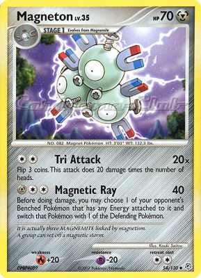 054 / 130 Magneton Lv.35 non comune (EN) -NEAR MINT-