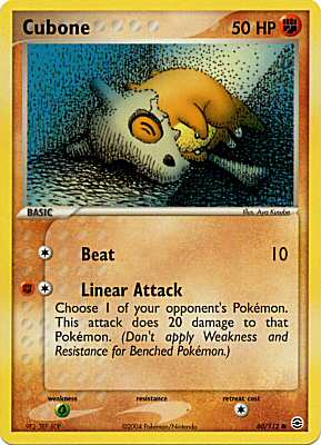 060 / 112 Cubone comune (EN) -NEAR MINT-