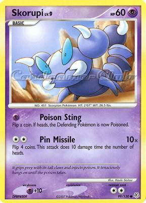 099 / 130 Skorupi Lv.9 comune (EN) -NEAR MINT-