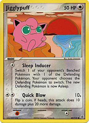 065 / 112 Jigglypuff comune (EN) -NEAR MINT-