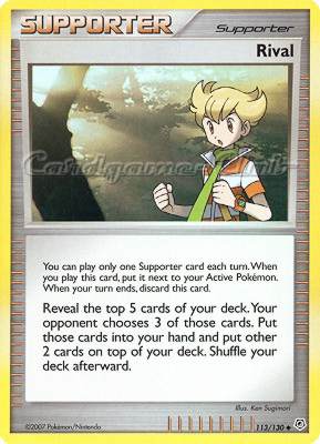 113 / 130 Rival non comune (EN) -NEAR MINT-