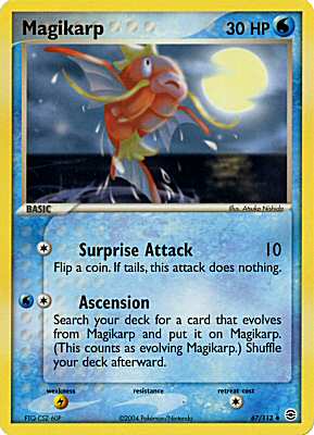 067 / 112 Magikarp comune (EN) -NEAR MINT-