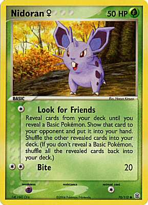070 / 112 Nidoran comune (EN) -NEAR MINT-