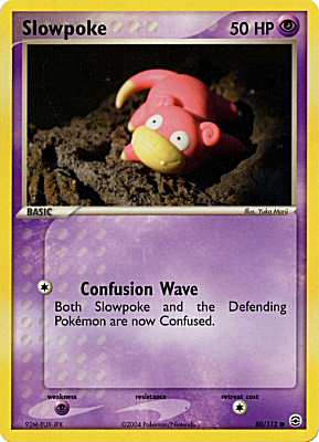 080 / 112 Slowpoke comune (EN) -NEAR MINT-