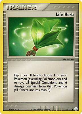 093 / 112 Life Herb non comune (EN) -NEAR MINT-