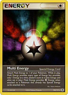 103 / 112 Multi Energy rara (EN) -NEAR MINT-