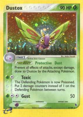 006 / 109 Dustox rara foil (EN) -NEAR MINT-