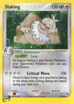 012 / 109 Slaking rara foil (EN) -NEAR MINT-