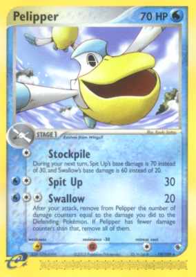 019 / 109 Pelipper rara (EN) -NEAR MINT-