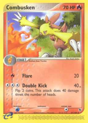 027 / 109 Combusken G-10 non comune (EN) -NEAR MINT-