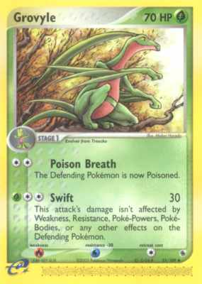 031 / 109 Grovyle G-04 non comune (EN) -NEAR MINT-