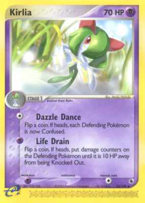 035 / 109 Kirlia H-28 non comune (EN) -NEAR MINT-
