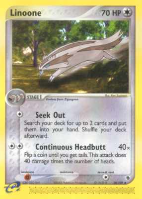 038 / 109 Linoone non comune (EN) -NEAR MINT-