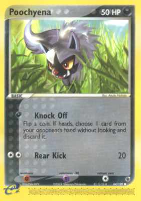 064 / 109 Poochyena G-32 comune (EN) -NEAR MINT-