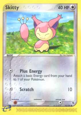 070 / 109 Skitty G-28 comune (EN) -NEAR MINT-